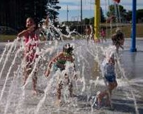 Sports & Recreation Associates provides water slides and spray park equipment