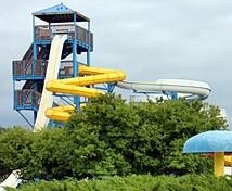 Sports & Recreation Associates designs and installs water slides and spray park equipment. . .