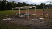 Sports and Recreation Associates installed dugouts and ball field equipment at Westmoreland City Park, North Huntingdon Township, Westmoreland County, PA